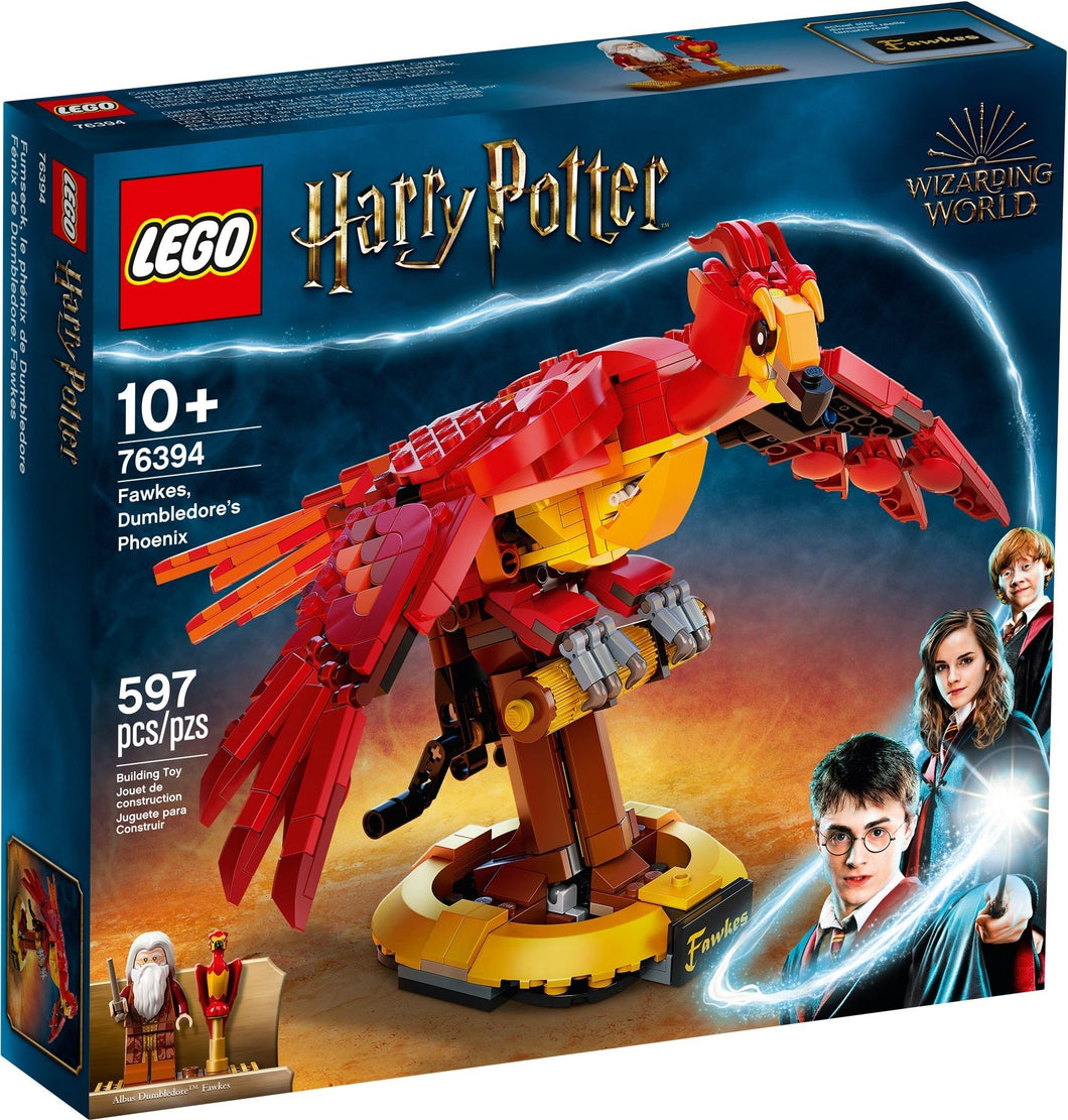 LEGO® Harry Potter™ 76394 Fawkes, Dumbledore's Phoenix (597 Pieces)