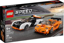 Load image into Gallery viewer, LEGO® Speed Champions 76918 McLaren Solus GT &amp; McLaren F1 LM (581 pieces)