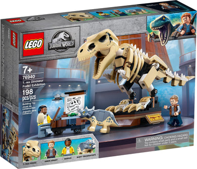 LEGO® Jurassic World 76940 T. rex Dinosaur Fossil Exhibition (198 pieces)