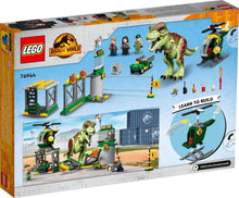 Load image into Gallery viewer, LEGO® Jurassic World 76944 T. rex Dinosaur Breakout (140 pieces)