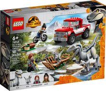 Load image into Gallery viewer, LEGO® Jurassic World 76946 Blue &amp; Beta Velociraptor Capture (173 pieces)