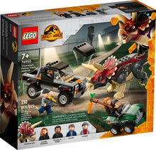 Load image into Gallery viewer, LEGO® Jurassic World 76950 Triceratops Pickup Truck Ambush (210 pieces)