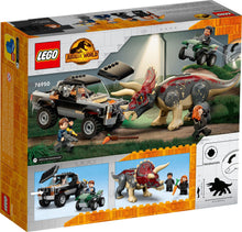 Load image into Gallery viewer, LEGO® Jurassic World 76950 Triceratops Pickup Truck Ambush (210 pieces)