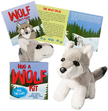 Load image into Gallery viewer, Hug a Wolf Kit (Book + Plush)