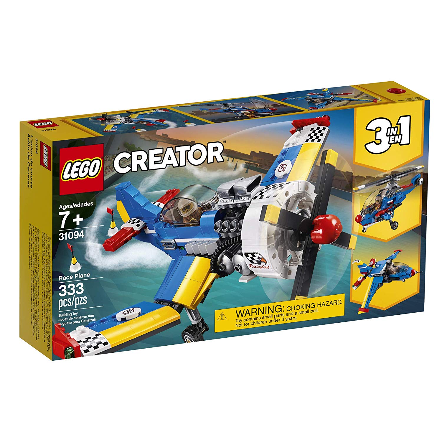 LEGO® Creator 31094 Race Plane (333 pieces) – AESOP'S FABLE