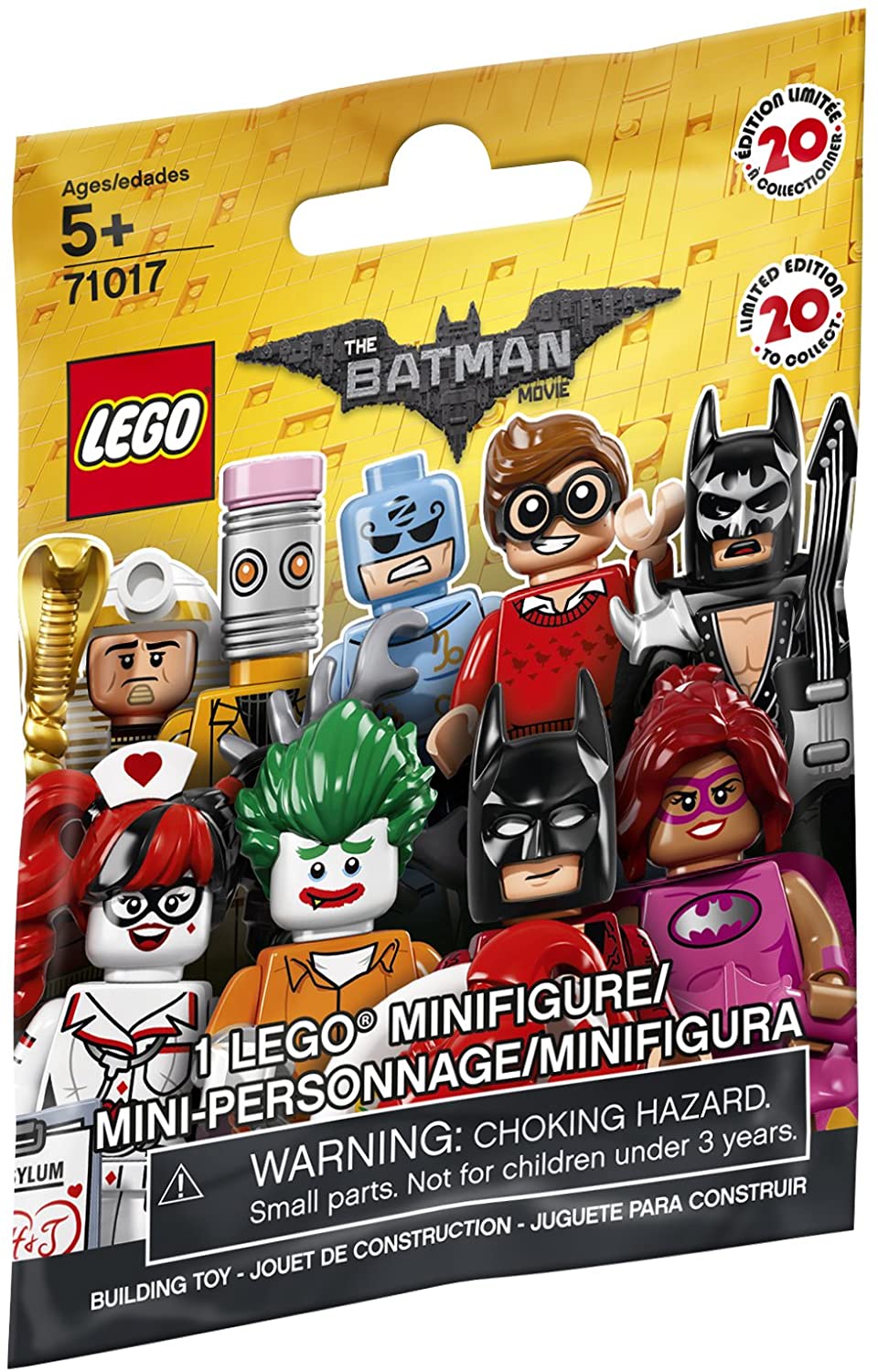 LEGO® Collectible Minifigures 71017 The Batman Movie Series (One