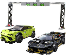 Load image into Gallery viewer, LEGO® Speed Champions 76899 Lamborghini Urus ST-X and Lamborghini Huracán Super Trofeo EVO (663 pieces)