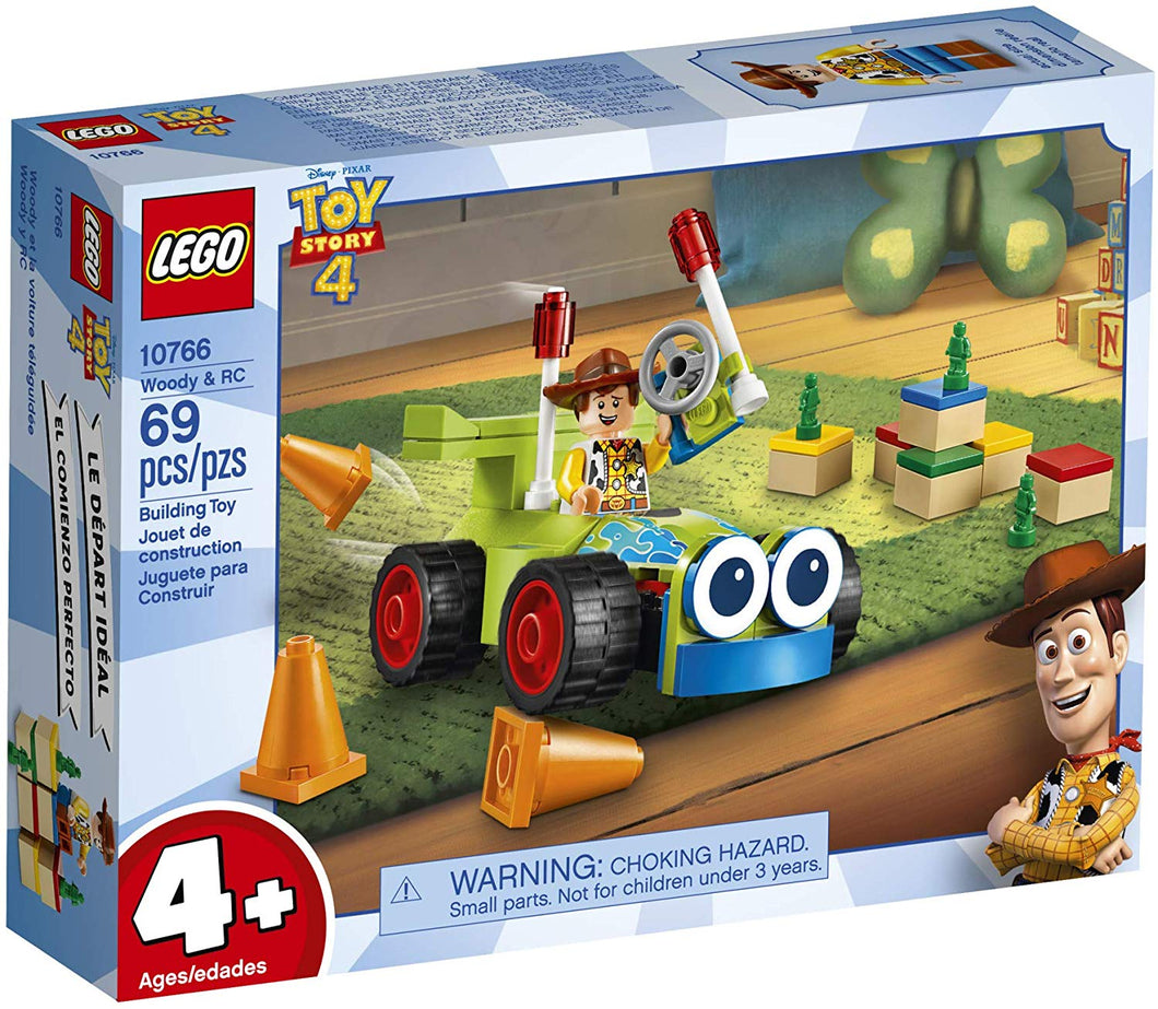 LEGO® Disney™ 10766 Toy Story 4 Woody & RC (69 pieces)