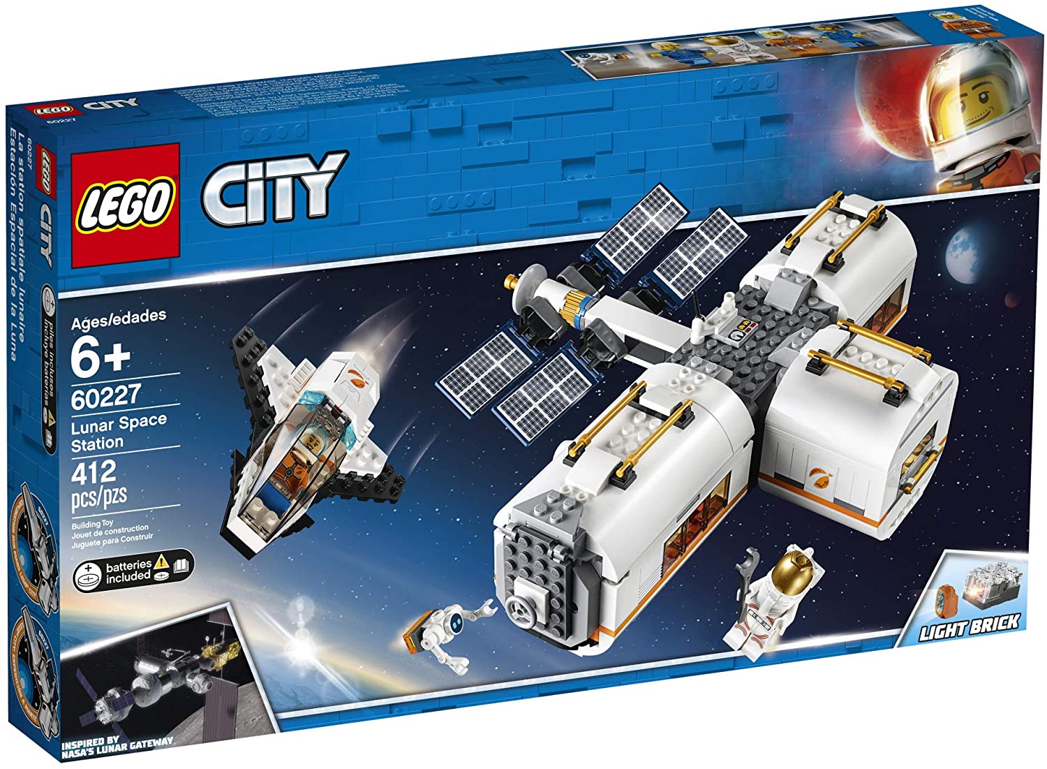 LEGO® CITY 60227 Lunar Space Station (412 pieces) – AESOP'S FABLE