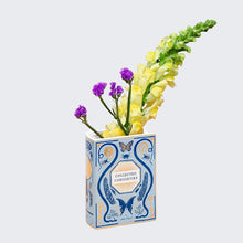 Load image into Gallery viewer, Bibliophile Ceramic Vase: Collected Curiosities illustrated by Jane Mount