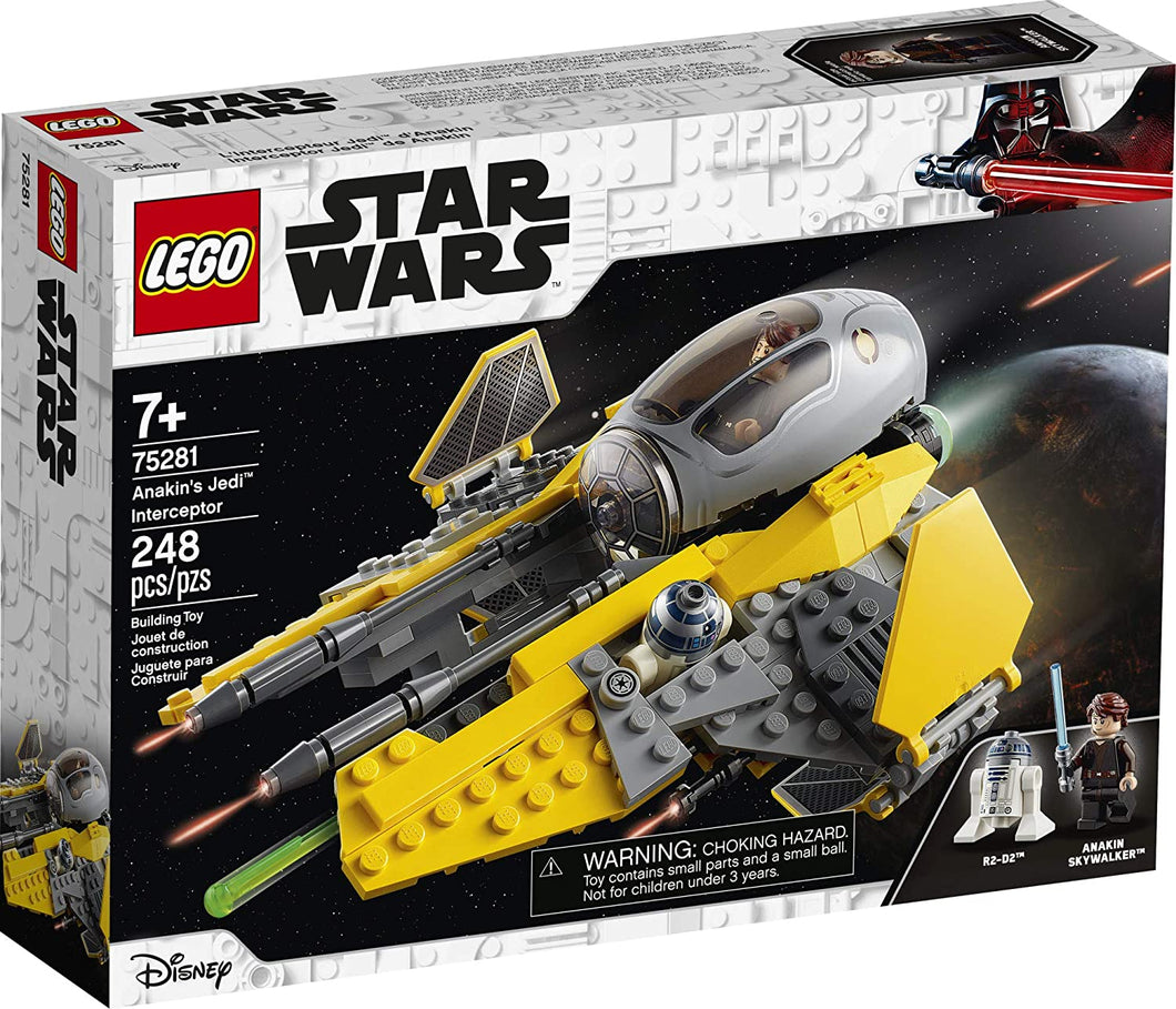 LEGO® Star Wars™ 75281 Anakin’s Jedi Interceptor (248 pieces)