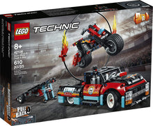 Load image into Gallery viewer, LEGO® Technic 42106 Stunt Show Truck &amp; Bike (610 pieces)