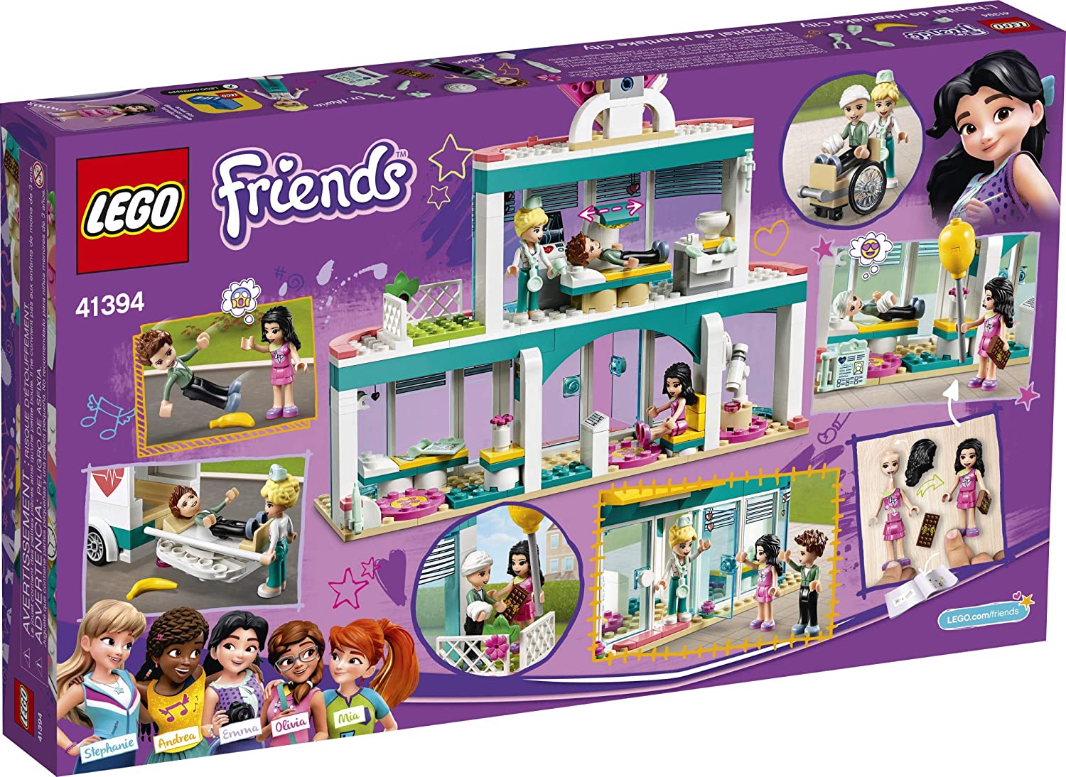 LEGO Friends 41394 Heartlake City Hospital 379 pieces AESOP S