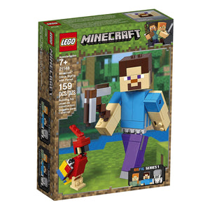 LEGO® Minecraft 21148 Steve BigFig with Parrot (159 pieces)