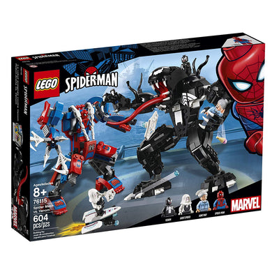 LEGO® Marvel Spider-Man 76115 Spider Mech Vs. Venom (604 pieces)