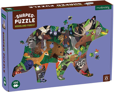 Woodland Forest Shaped Puzzle (300 pieces)