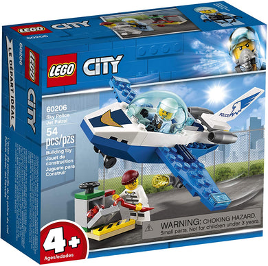 LEGO® CITY 60206 Sky Police Jet Patrol (54 pieces)