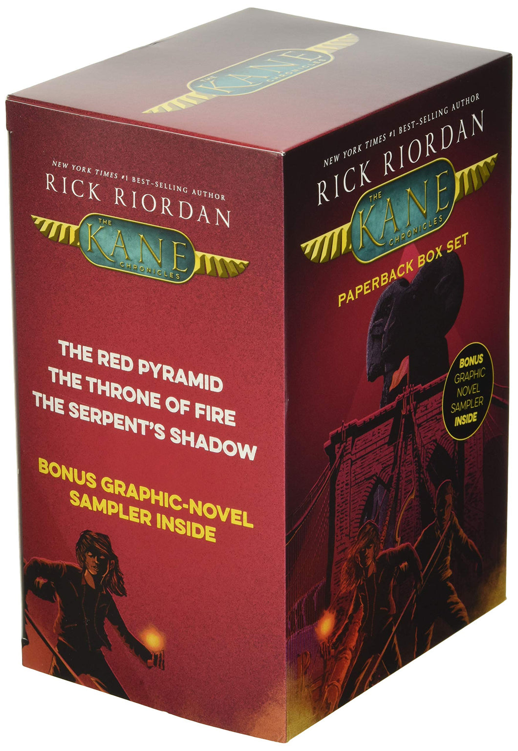 The Kane Chronicles 3 Book Boxed Set