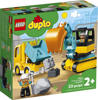 LEGO® DUPLO® 10931 Trucked & Tracked Excavator (20 pieces)