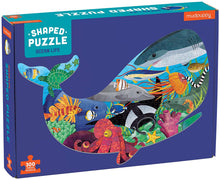 Load image into Gallery viewer, Ocean Life Shaped Puzzle (300 pieces)