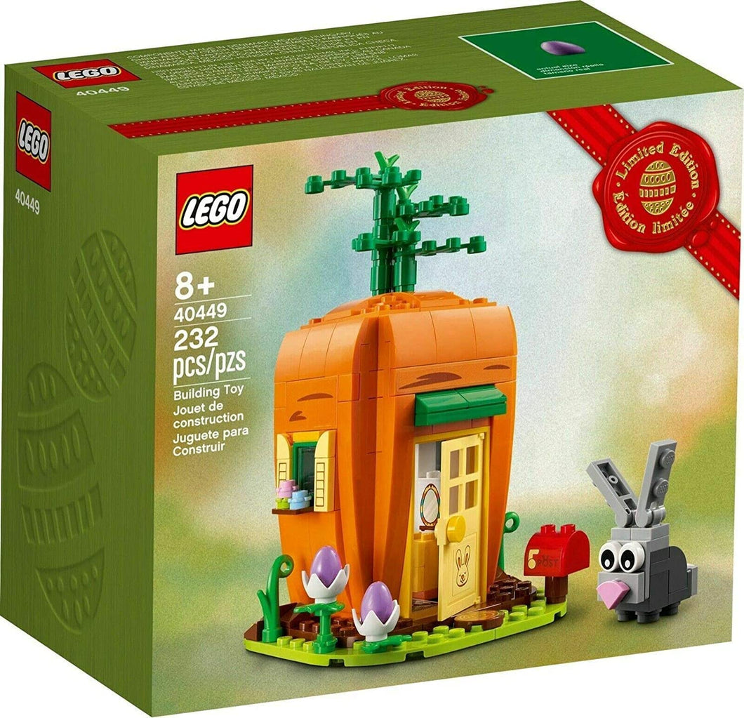 LEGO® Seasonal 40449 Easter Bunny's Carrot House (232 pieces)