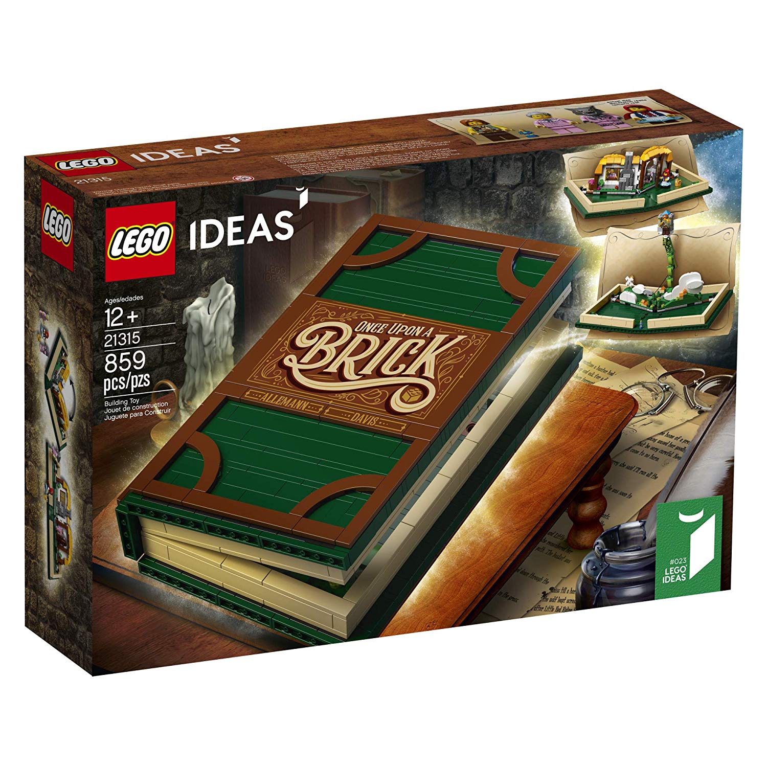 LEGO® Ideas 21315 Once Upon a Brick (859 pieces) – AESOP'S FABLE