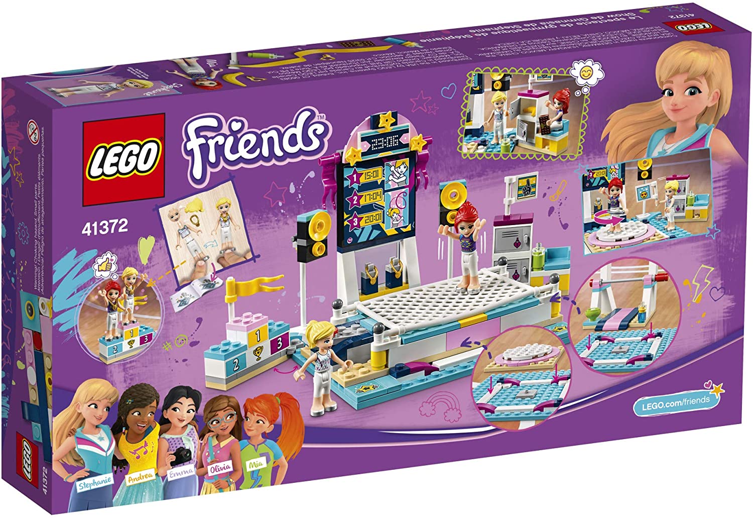 LEGO® Friends 41372 Stephanie's Gymnastics Show (241 pieces