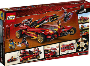 LEGO® Ninjago 71737 X-1 Ninja Charger (599 pieces)