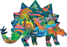 Load image into Gallery viewer, Dinosaur Shaped Puzzle (300 pieces)
