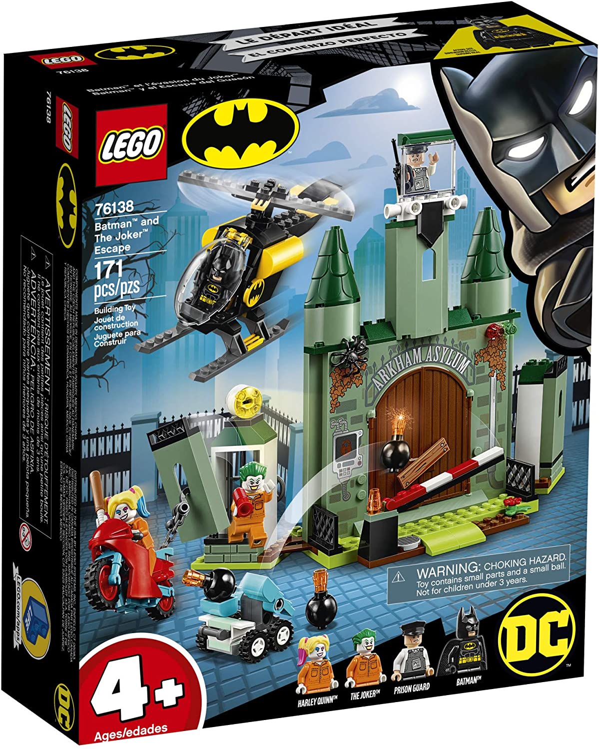 LEGO® Batman™ 76138 Batman and The Joker Escape (171 pieces