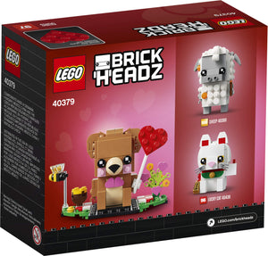 LEGO® BrickHeadz™ 40379 Valentine's Bear (150 pieces)