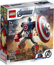 Load image into Gallery viewer, LEGO® Marvel Avengers 76168 Captain America Mech Armor (121 pieces)