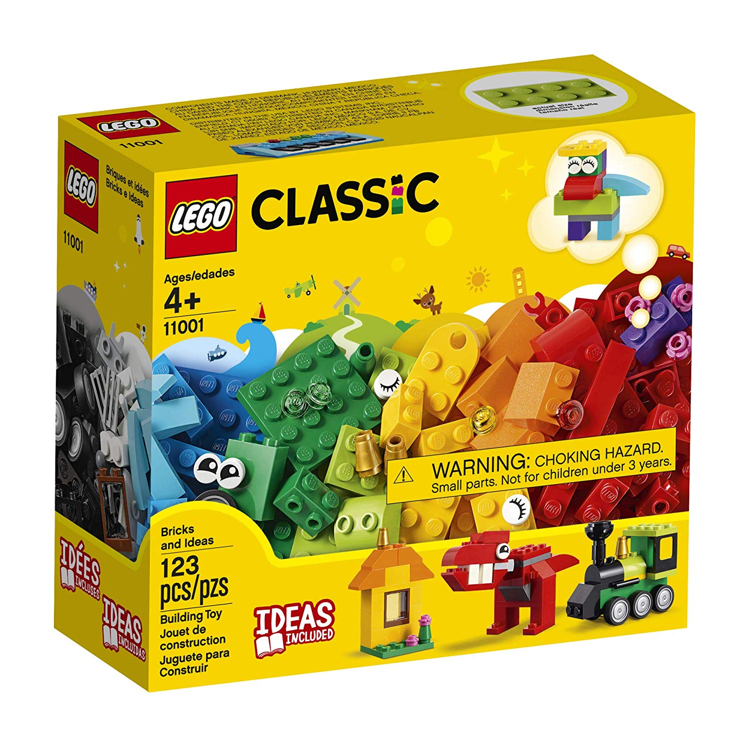 LEGO® CLASSIC 11001 Bricks and Ideas (123 pieces) – AESOP'S FABLE