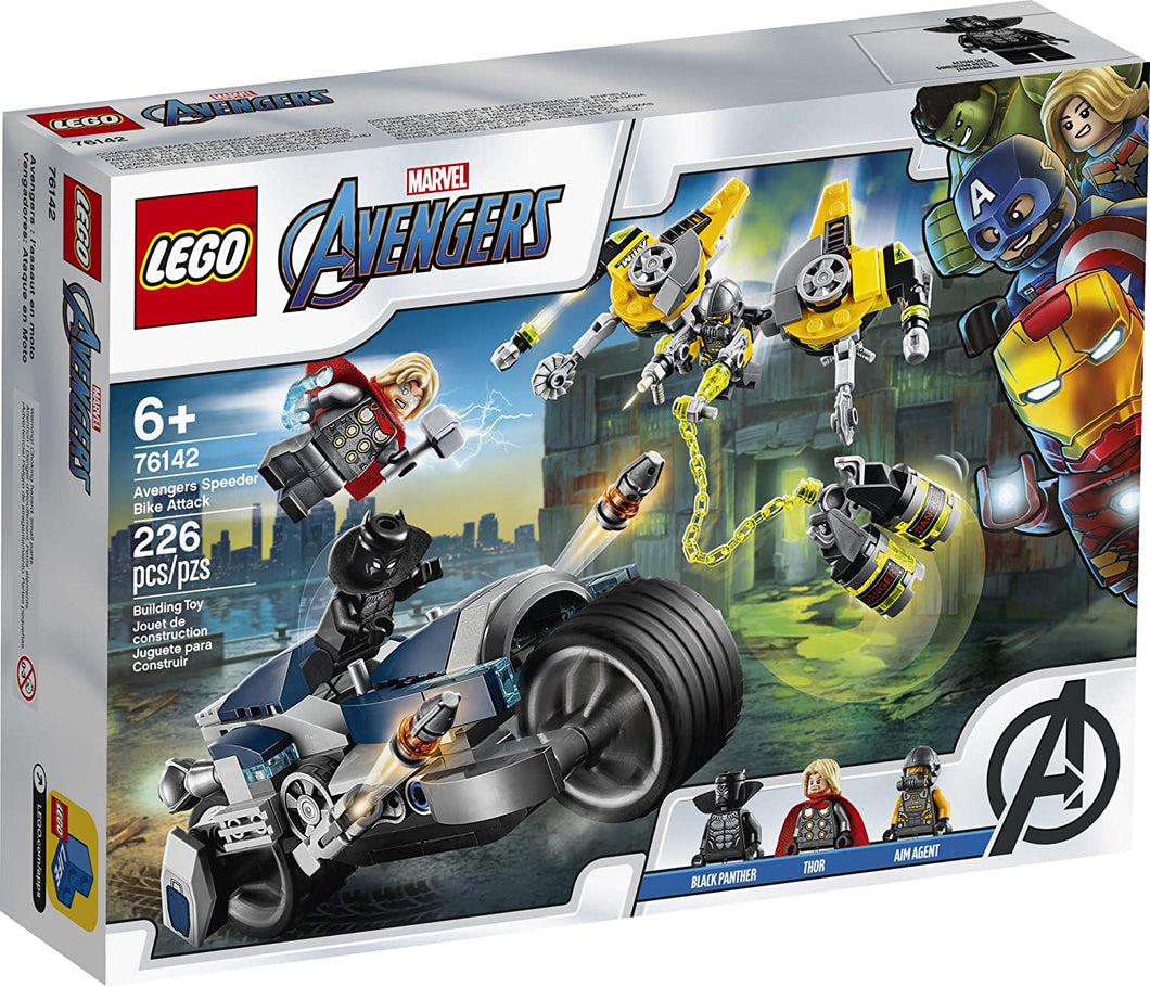 LEGO® Marvel Avengers 76142 Speeder Bike Attack (226 pieces)