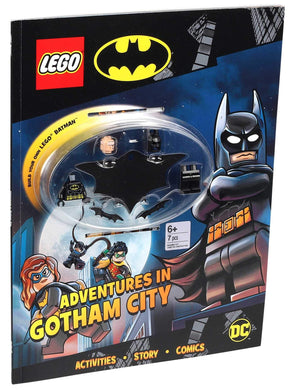LEGO® Batman™: Adventures in Gotham City (Activity Book with Minifigure)