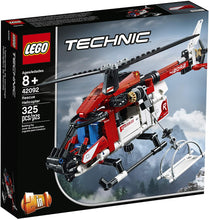Load image into Gallery viewer, LEGO® Technic 42092 Rescue Helicopter (325 Pieces)