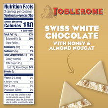 Load image into Gallery viewer, White Chocolate with Honey and Almond Nougat