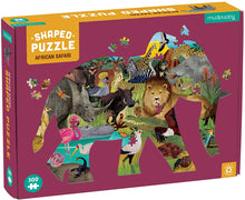 Load image into Gallery viewer, African Safari Shaped Puzzle (300 pieces)