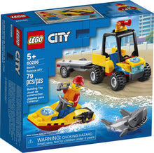 Load image into Gallery viewer, LEGO® CITY 60286 Beach Rescue ATV (79 pieces)