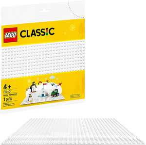 LEGO® CLASSIC 11010 White Baseplate (1 piece)