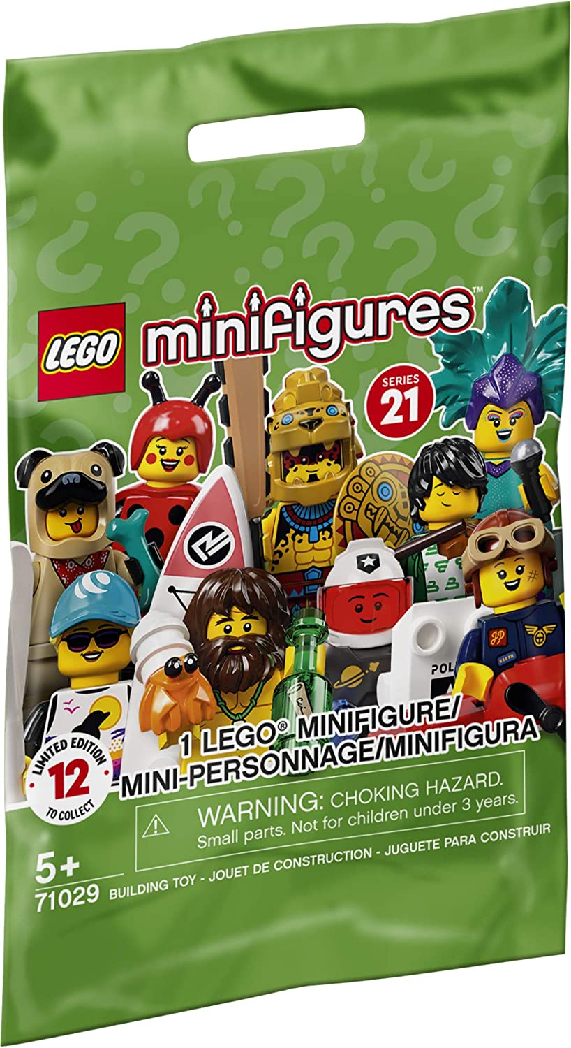 LEGO® Collectible Minifigures 71029 Series 21 (One Bag)