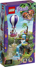 Load image into Gallery viewer, LEGO® Friends 41423 Tiger Hot Air Balloon Jungle Rescue (302 pieces)