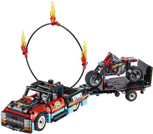 Load image into Gallery viewer, LEGO® Technic 42106 Stunt Show Truck &amp; Bike (610 pieces)