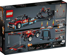 Load image into Gallery viewer, LEGO® Technic 42106 Stunt Show Truck &amp; Bike (610 pieces)