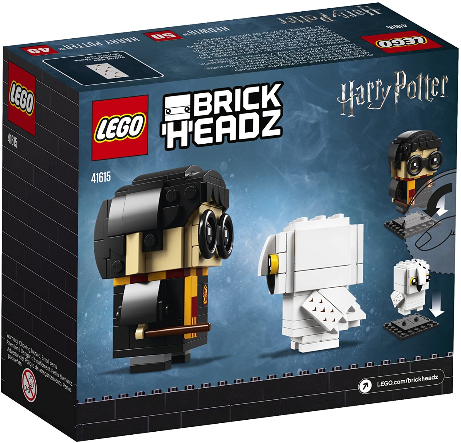 Udvidelse Samuel Spanien LEGO® Brickheadz™ 41615 Harry Potter & Hedwig (180 pieces) – AESOP'S FABLE