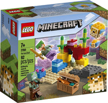 Load image into Gallery viewer, LEGO® Minecraft 21164 The Coral Reef (92 pieces)