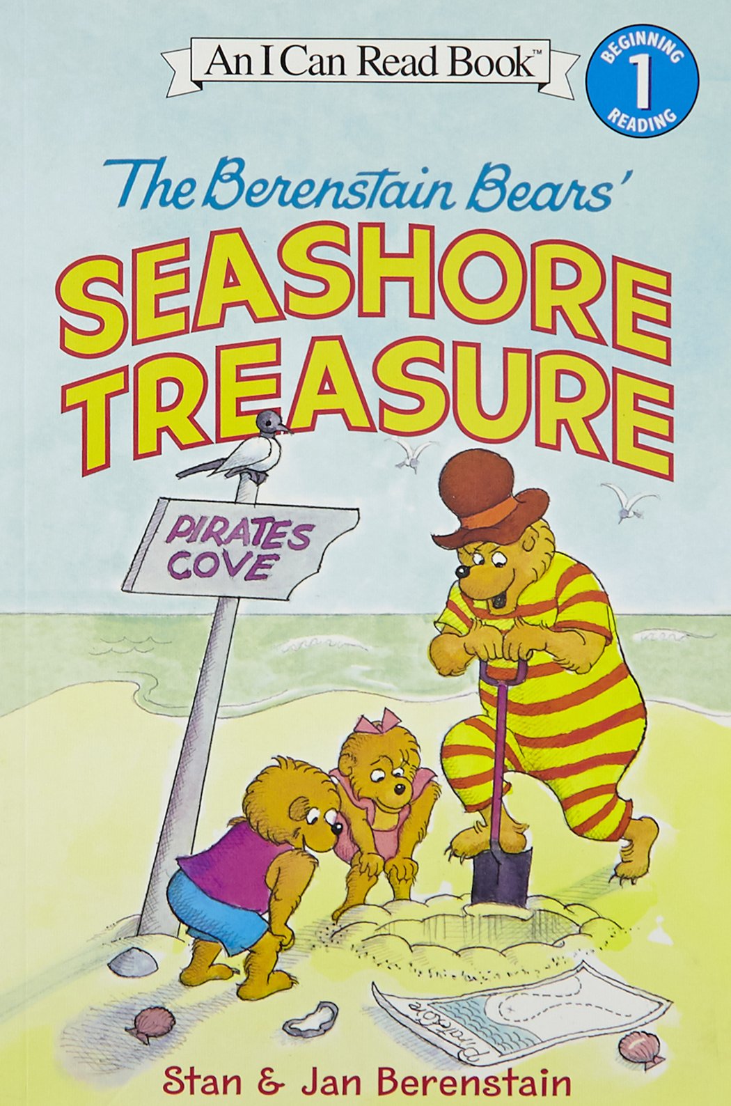 The Berenstain Bears' Seashore Treasure (I Can Read Level 1)