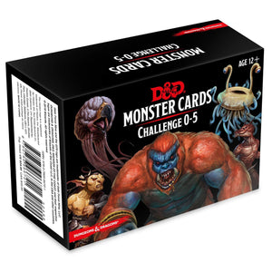 Spellbook Cards: Monsters 0-5 (Dungeons & Dragons)