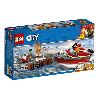 LEGO® CITY 60213 Dock Side Fire (97 pieces)