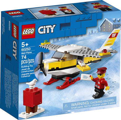 LEGO® CITY 60250 Mail Plane (74 pieces)